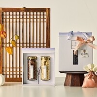 [라이브특가] 계절한모금 호두정과 140g + 콩고물 도라지정과 220g 선물세트